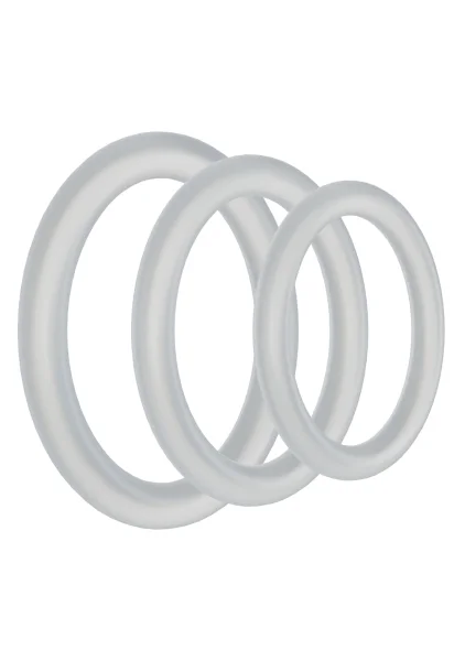 Doc Johnson Optimale 3 C-Ring Set Thin - Black