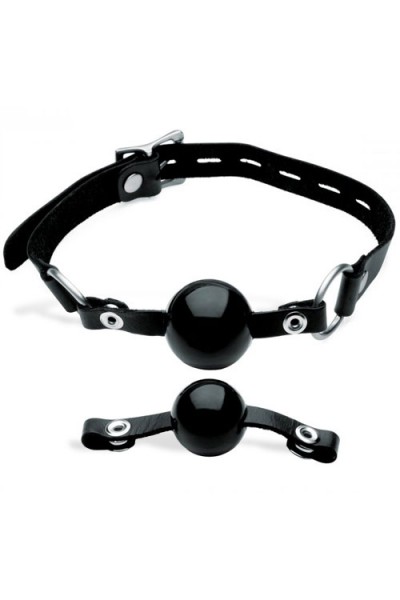 Mistress by Isabella Sinclaire Interchangeable Silicone Ball Gags with Leather Straps