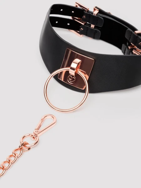 Lovehoney Premium Faux Leather Collar and Leash