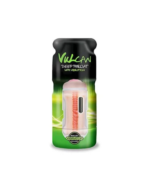 CyberSkin Vulcan Deep Throat w/Vibration Cream