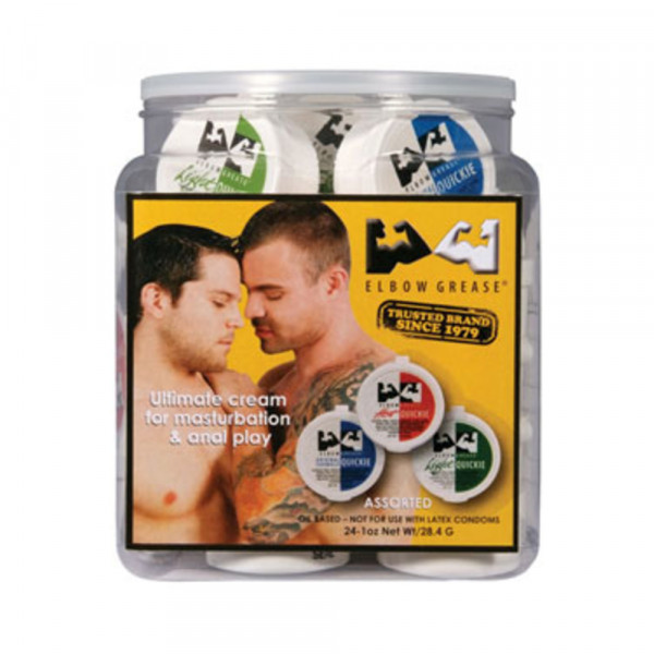 Elbow Grease Assorted Quickie Creams (bowl Of 24)