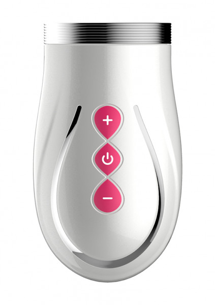 Thruster - 4 in 1 Rechargeable Couples Pump Kit - Pink - Best Silicone Vibrator