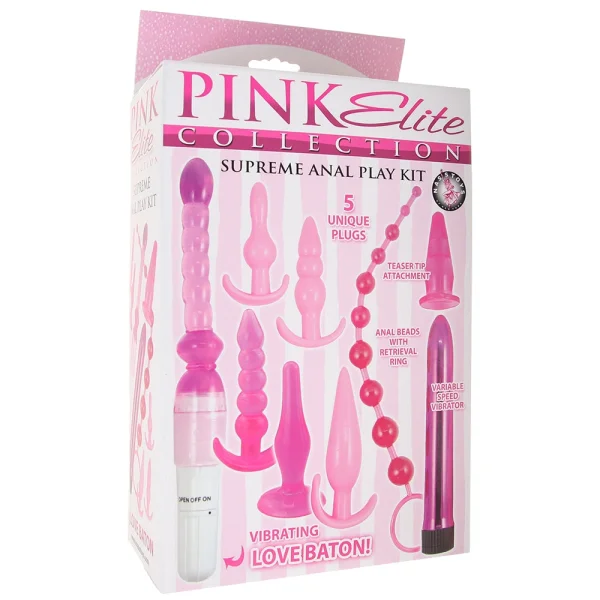 Pink Elite Supreme Anal Play Kit — image 5 of 6