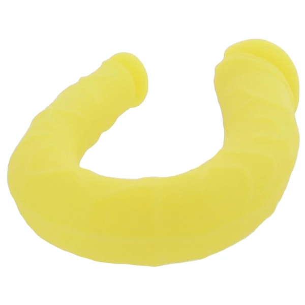 Boundless AC/DC Dong Silicone Double Dildo By CalExotics - Yellow