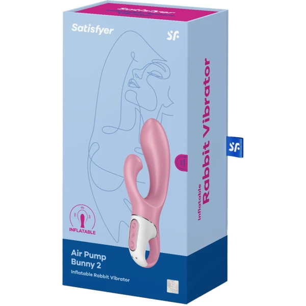 Satisfyer Air Pump Bunny 2 Inflatable Vibe