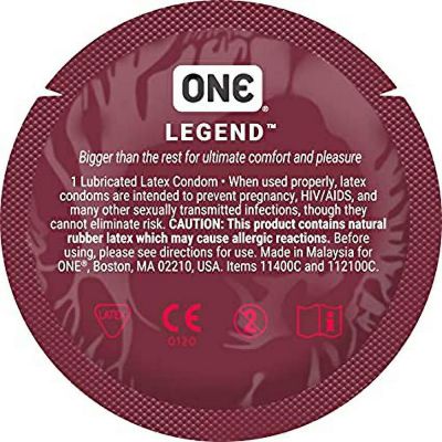 ONE Legend Extra Large Condoms 12 Pack