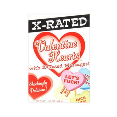 Valentine Heart X rated Message