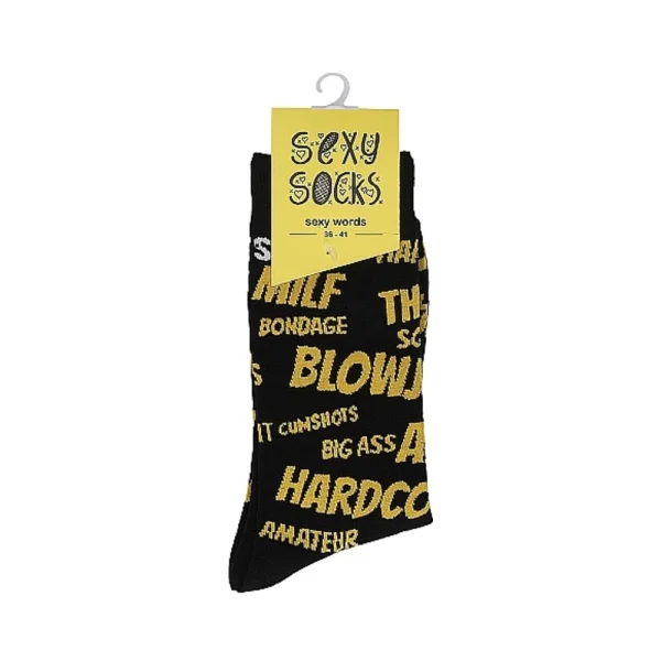 Shots Socks Sexy Words M/l