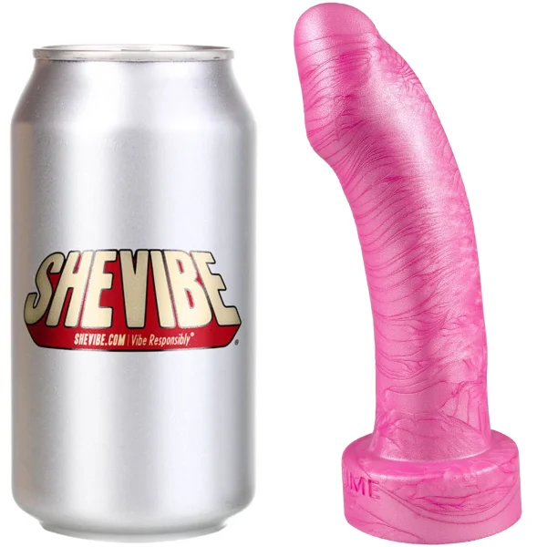 The Essential 5.5" Silicone Dildo Model A By Uberrime - Pearl Pink