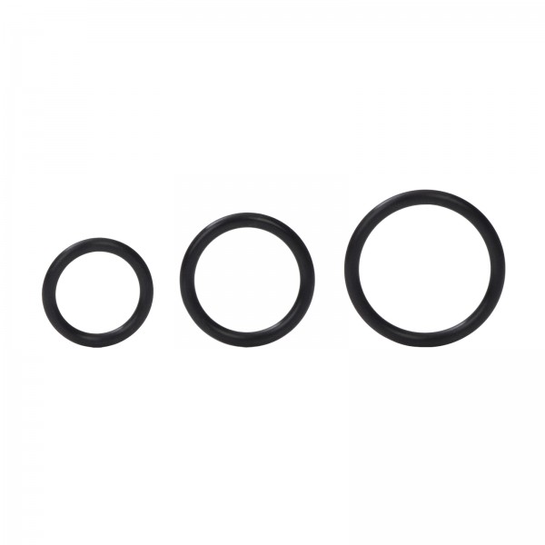 Silicone Cock Rings x3