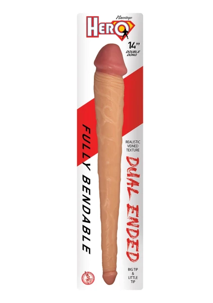 Hero 14 Inch Dual Ended Dildo
