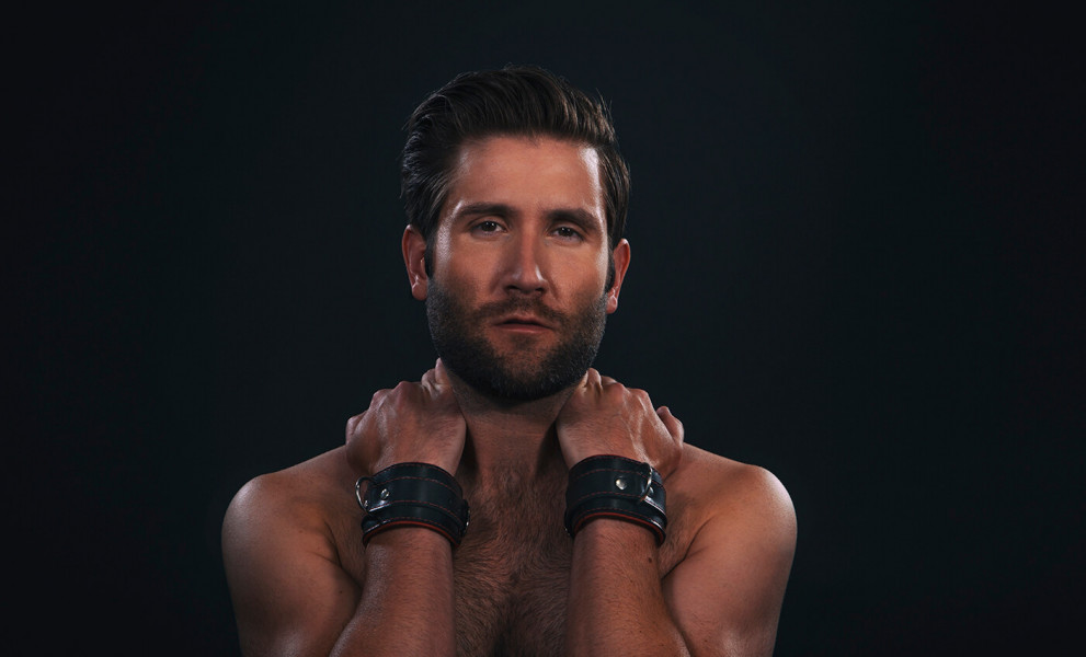 Liberator Leatherworks Mercer Padded Wrist Cuffs