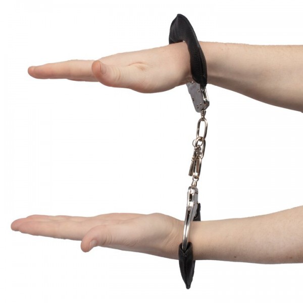 Bondara Cuffing Season Faux Leather Handcuffs