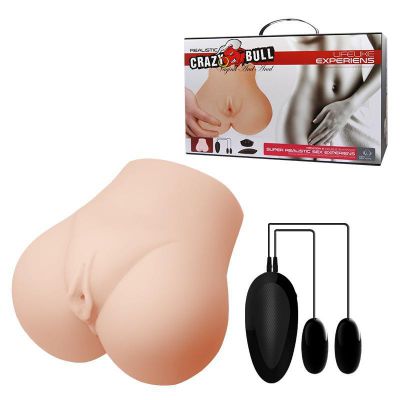 Deep Vibrating Pussy Ass Stroker
