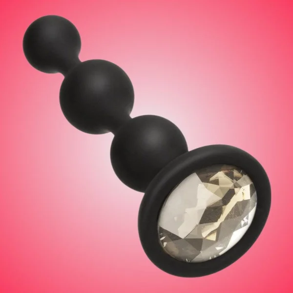 Booty Bling Wearable Silicone Beads Silver