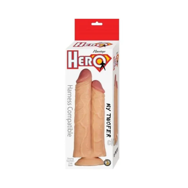 Hero My Twofer Double Dildo White