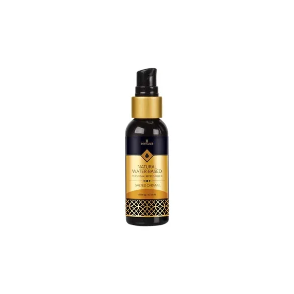 Natural Water-Based Personal Moisturizer 1.93 Fl Oz. - Salted Caramel
