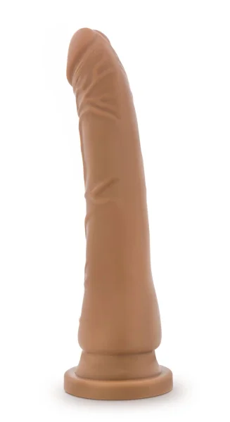 Dr. Skin Silicone - Dr. Noah - 8 Inch Dong With  Suction Cup - Mocha