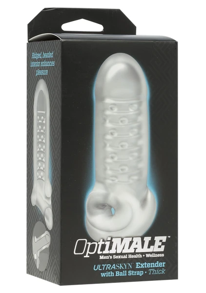 OptiMALE™ - Extender with Ball Strap - Thick