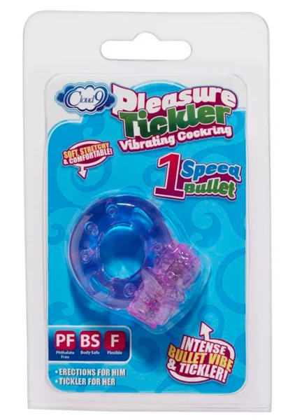 Cloud 9 Pleasure Tickler Vibrating Cock Ring