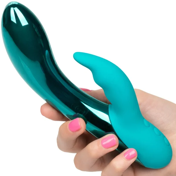 CalExotics DazzLED Brilliance Dual-Stimulating Vibe with Pulsing LED Lights