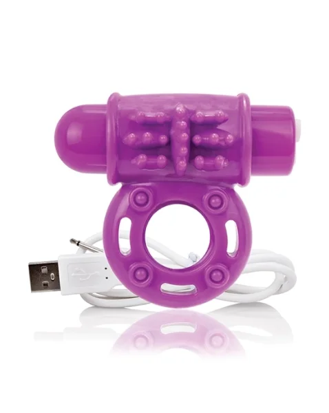 The Screaming O Charged Owow Vibe Ring - Purple