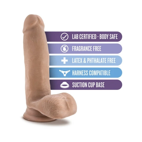 Au Naturel 7 inches Sensa Feel Dildo Latin — image 11 of 15