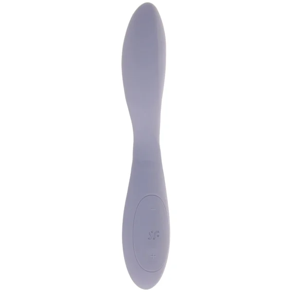 Satisfyer G-Spot Flex 2 Silicone Rechargeable Waterproof 12-Function G-Spot Vibrator - Dark Violet