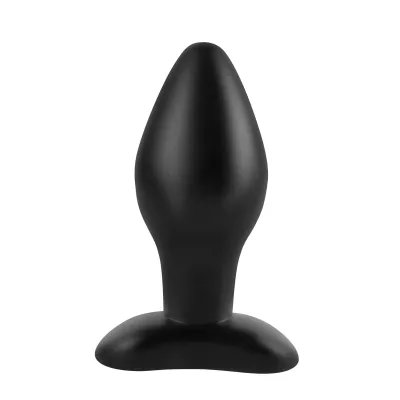 Anal Fantasy Collection Large Silicone Plug Black