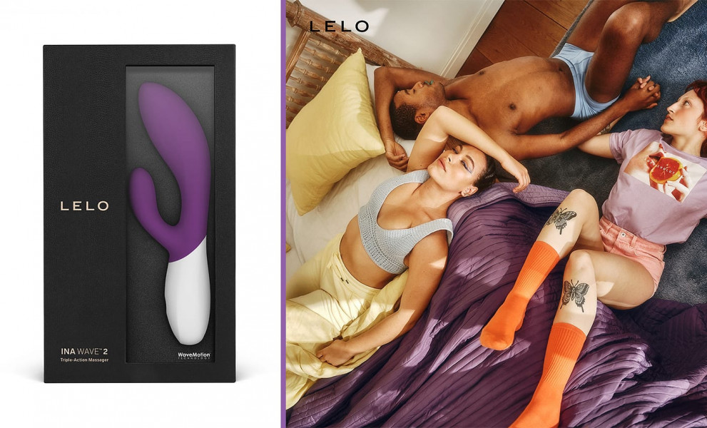 Lelo Ina Wave 2 Rabbit Vibrator