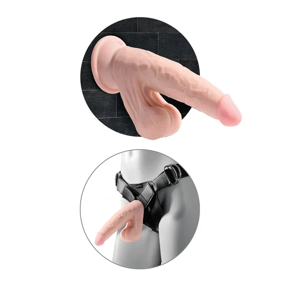 9 Inch Triple Density Cock With Swinging Balls — image 20 of 20