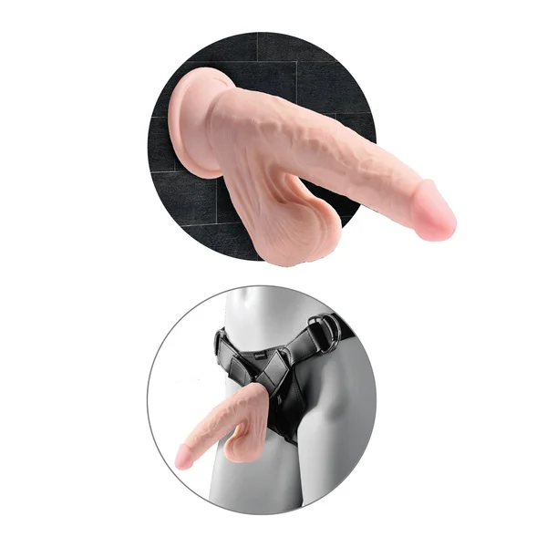 6 Inch Triple Density Cock With Swinging Balls — image 21 of 22