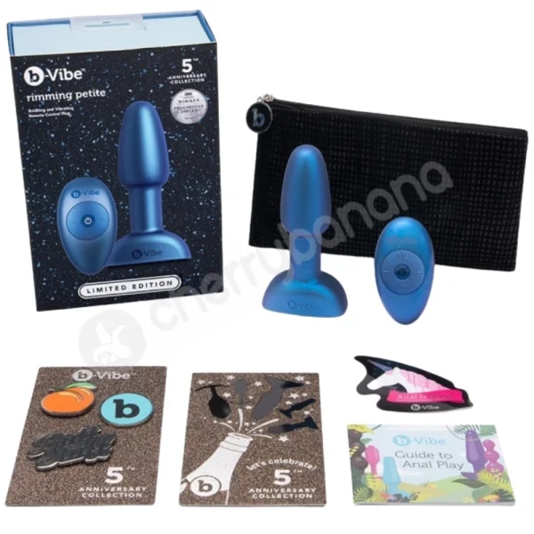 B-vibe Rimming Petite Night Sky Limited Edition Vibrating & Rimming Butt Plug Gift Set