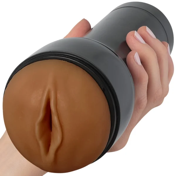 KIIROO Feel Stroker Pussy - Dark Caramel Penis Masturbator
