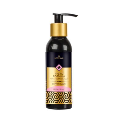 Sensuva Hybrid Personal Moisturizer Cotton Candy 4 Fl Oz Bottle