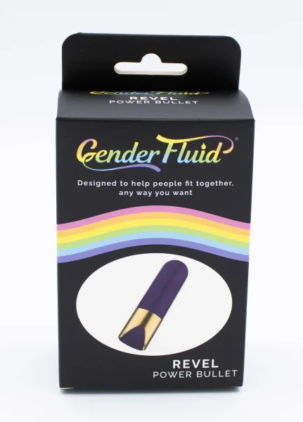 Gender Fluid Revel Power Bullet  - Amethyst  Purple