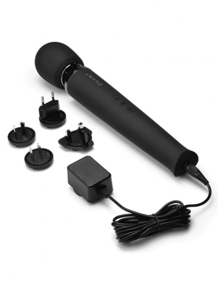 Black Rechargeable Massager - Le Wand