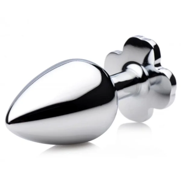 Booty Sparks Lucky Clover Gem Metal Anal Plug