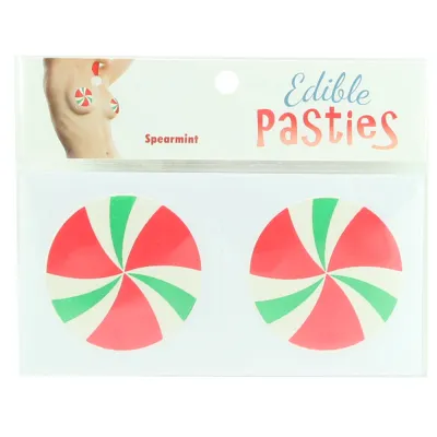 Edible Spearmint Candy Pasties