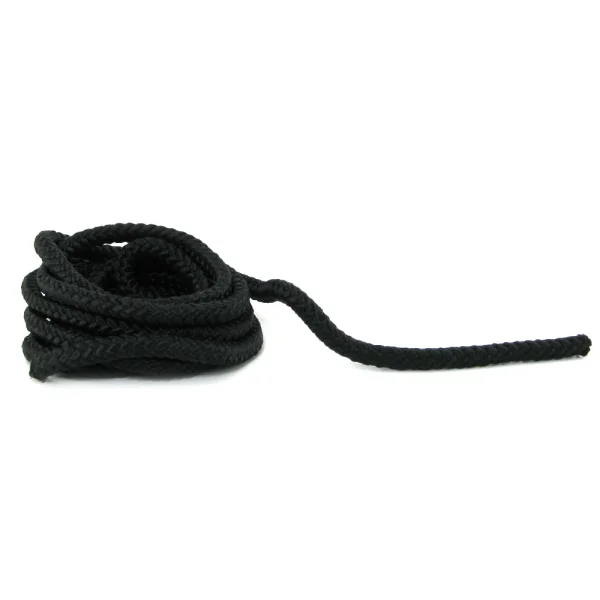Pipedream Products Fetish Fantasy Mini Silk Rope Black