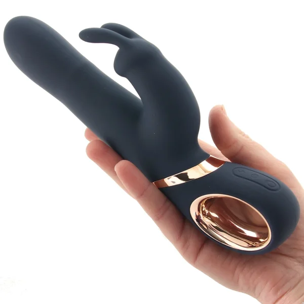 Adam & Eve Eve's Twirling Rabbit Vibrator - Blue