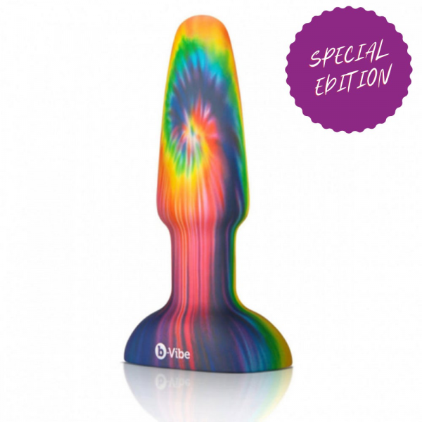B-Vibe B-Vibe Peace & Love Tie Dye Rimming Plug