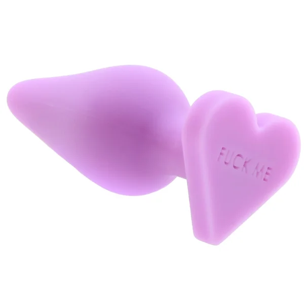 Naughtier Candy Hearts - Fuck Me - Purple