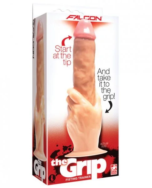 Falcon The Grip Cock In Hand Dildo Beige — image 6 of 6