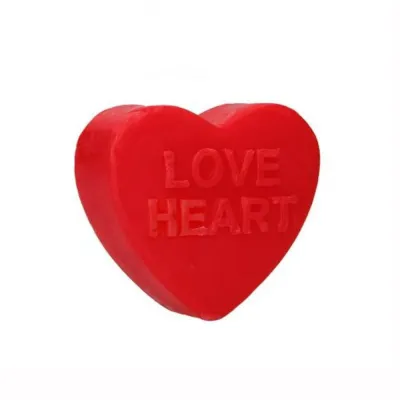 S line Heart Soap Love Heart Rose Scented