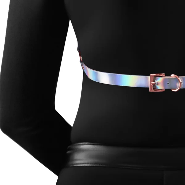 Cosmo Crave Chest Harness Small / Medium - Rainbow