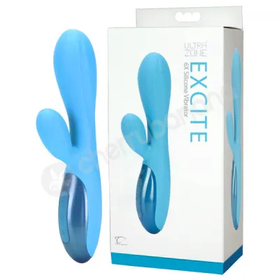 Ultrazone Excite Blue Rechargeable Vibrator