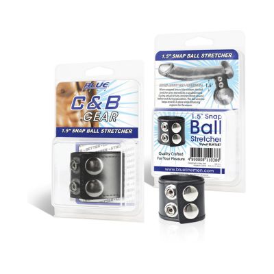 C B Gear 1 5 inches Snap Ball Stretcher Black