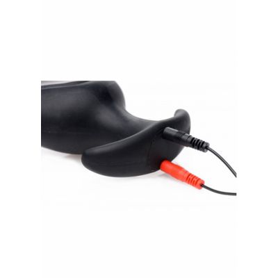 Electro Anchor Mini E Stim Expanding Plug Black Anal Electro Stimulation