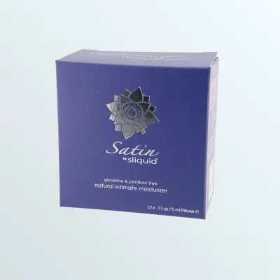 Sliquid Satin Lube Cube Sampler Pack 12 Pack